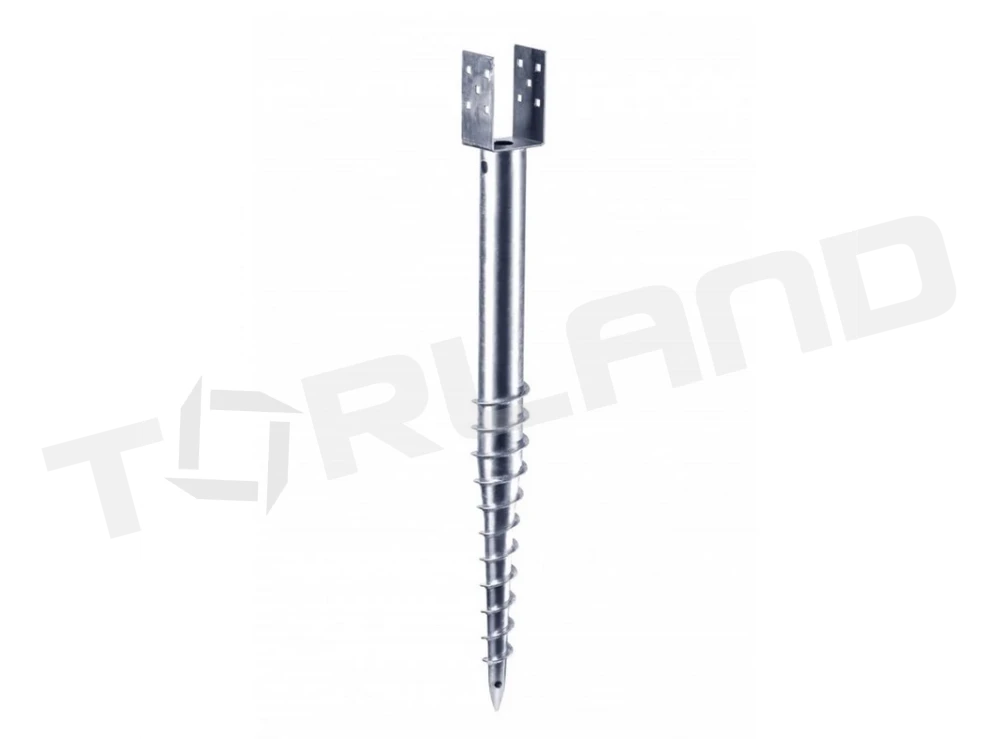 Talajcsavar U alakú 80*70*700 mm